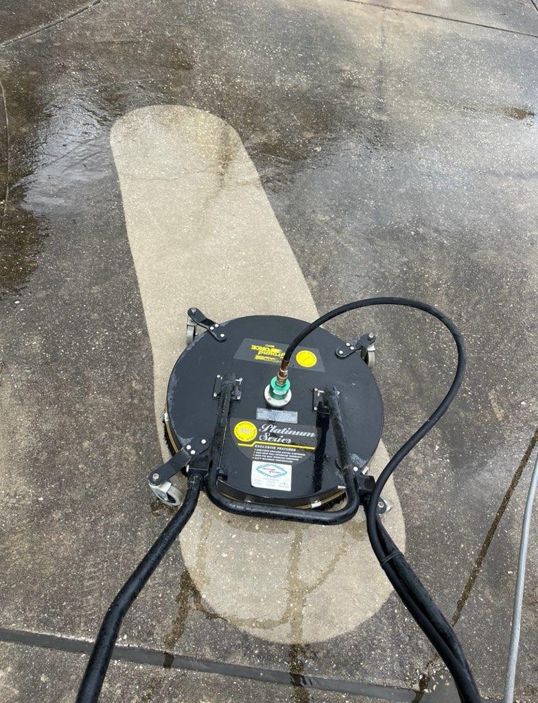House softwash cleaning results - Pro Blue Powerwashing